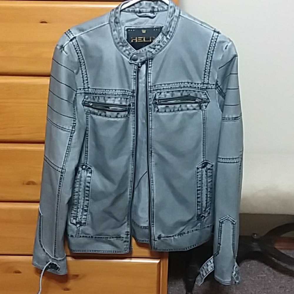 Kohls Faux leather helix jacket